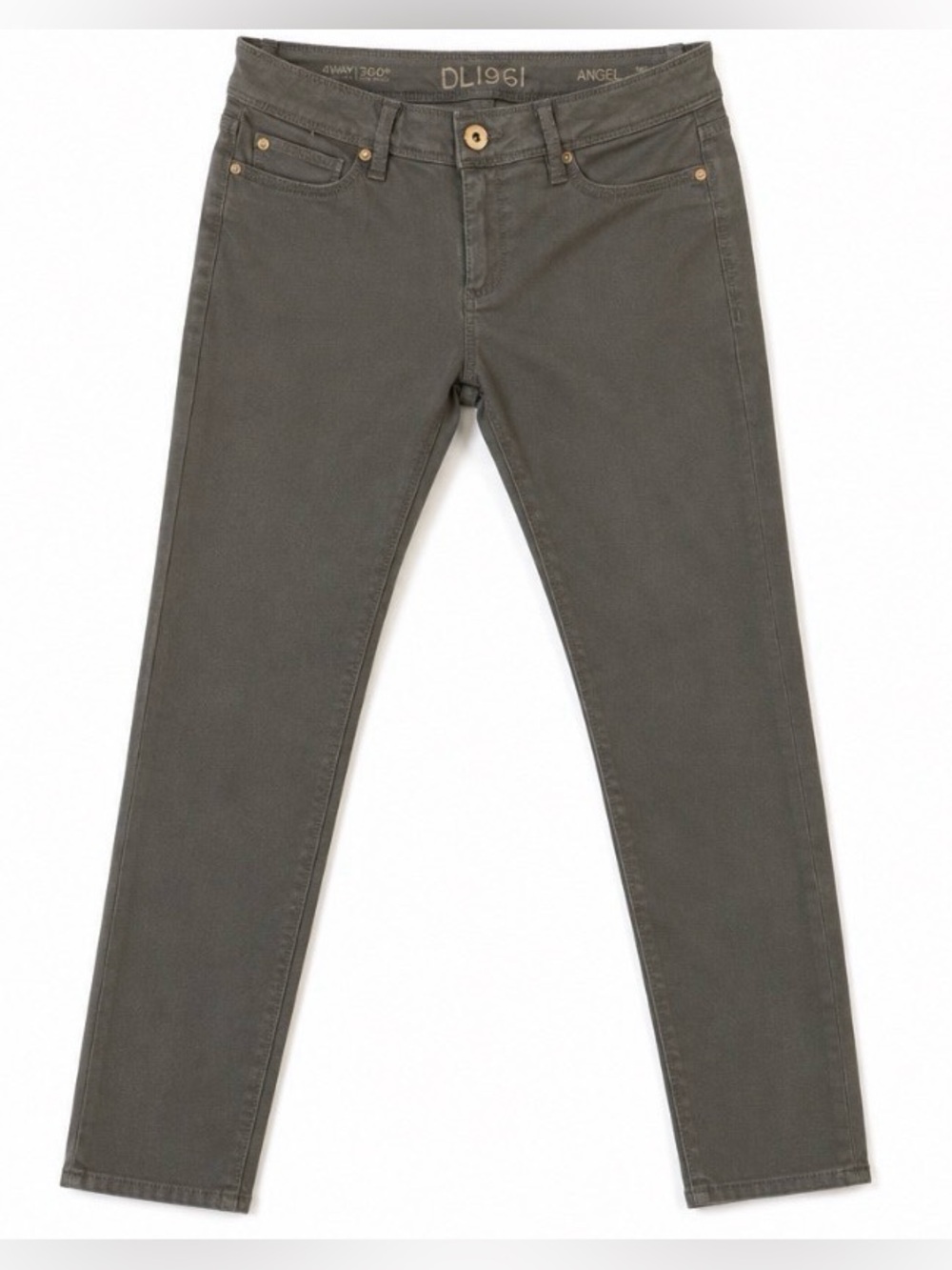 🆕 [DL1961] Gray Angel Skinny Ankle Pants Sz 25